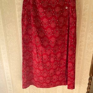 Coldwater Creek midi skirt.